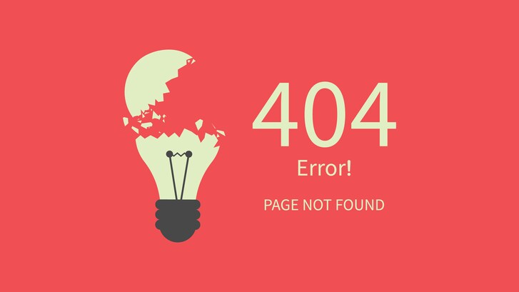 errore 404 page not found