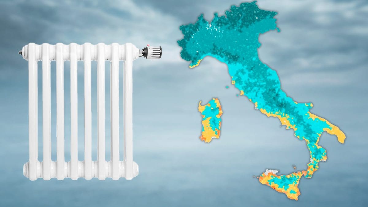 mappa riscaldamento italia