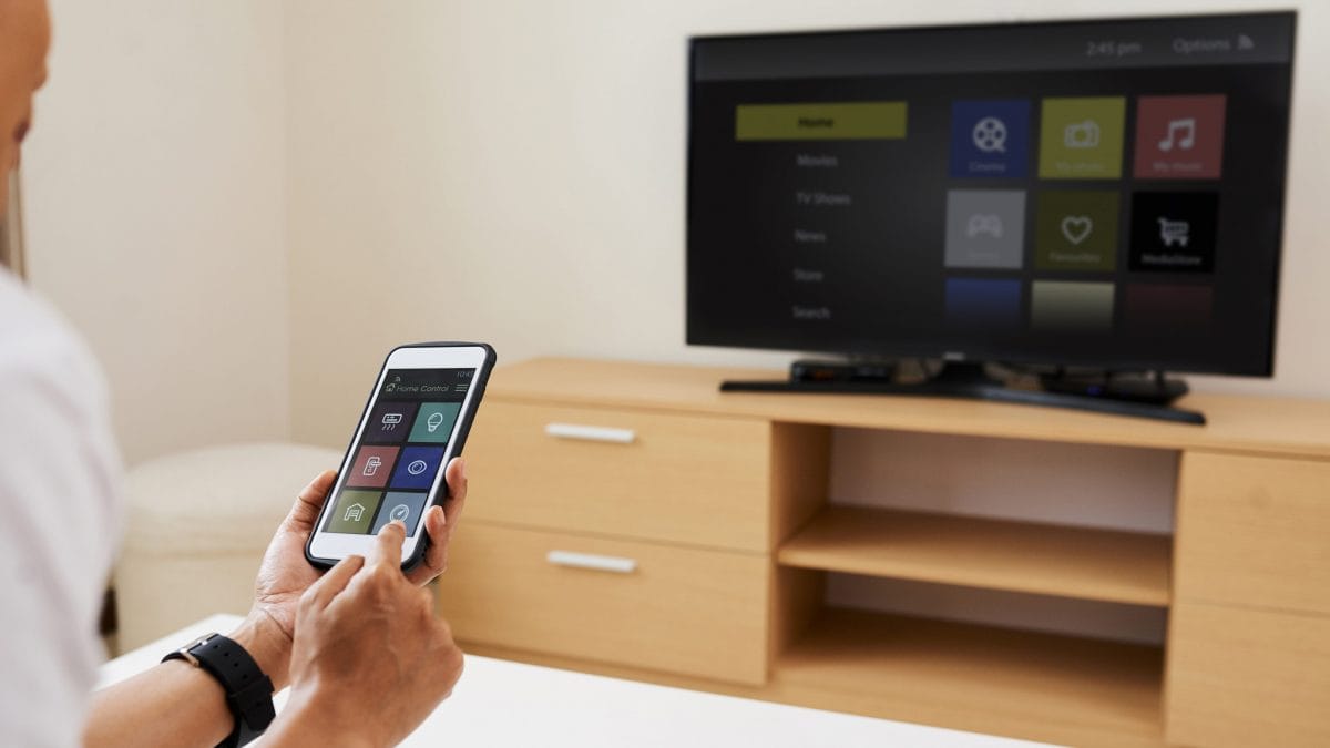 smartphone telecomando TV