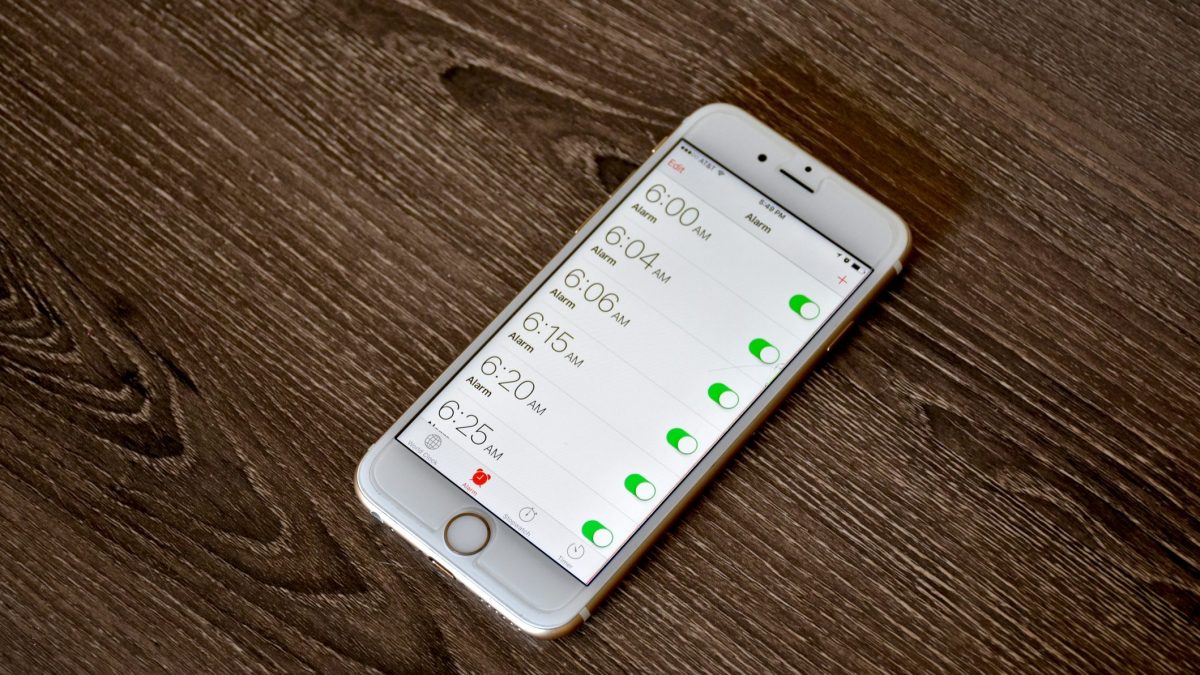 snooze sveglia iphone