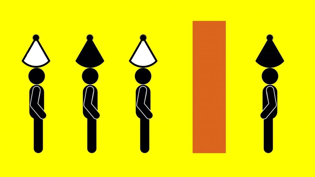 indovinello quattro cappelli