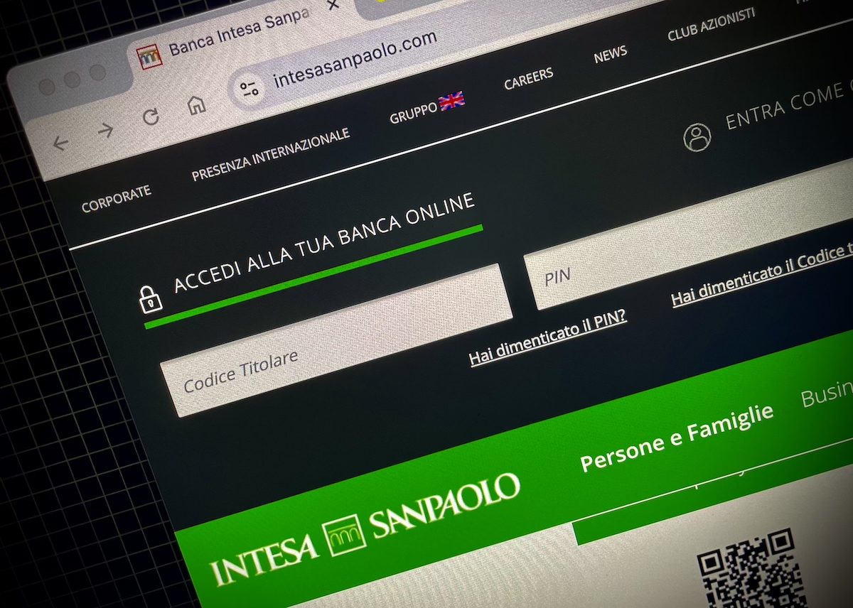 Down Intesa Sanpaolo