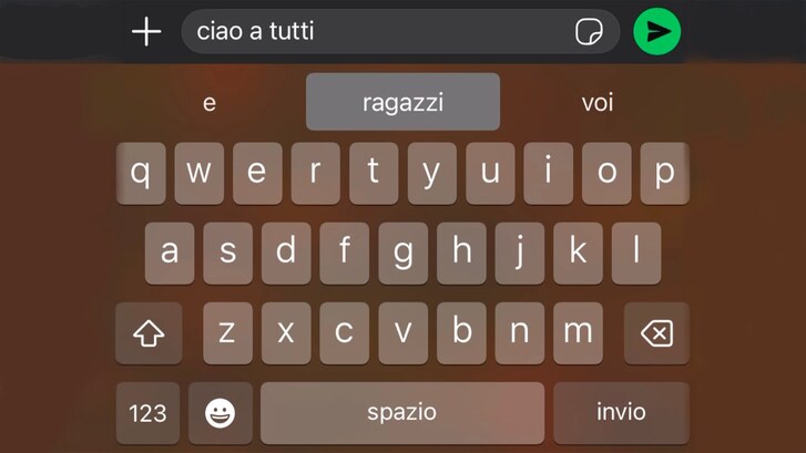 predittore automatico iphone android
