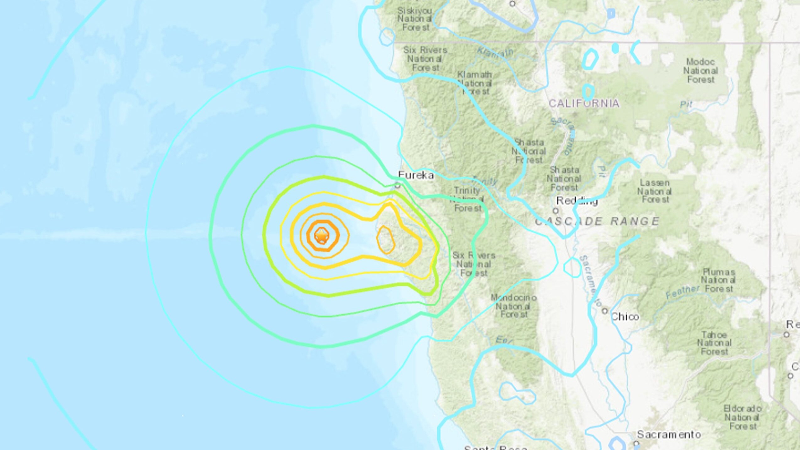 terremoto california 6 dicembre