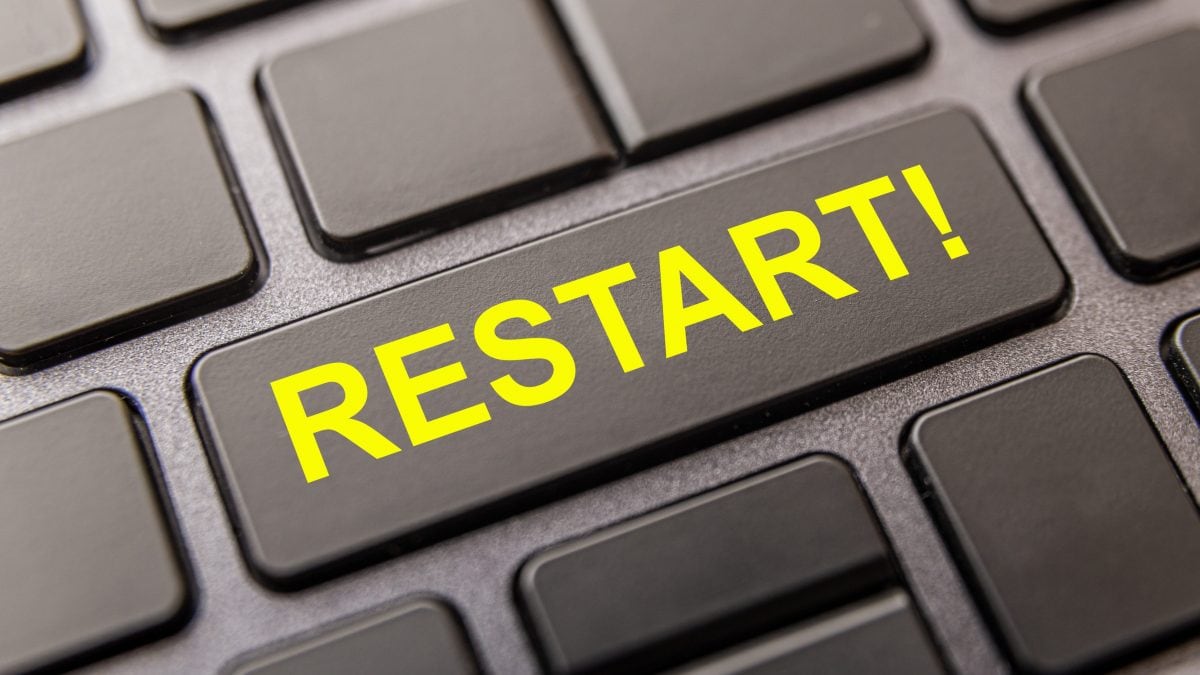 reset riavvio differenza