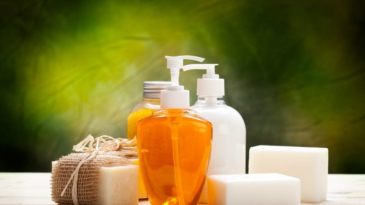 sapone mani liquido trasparente opaco