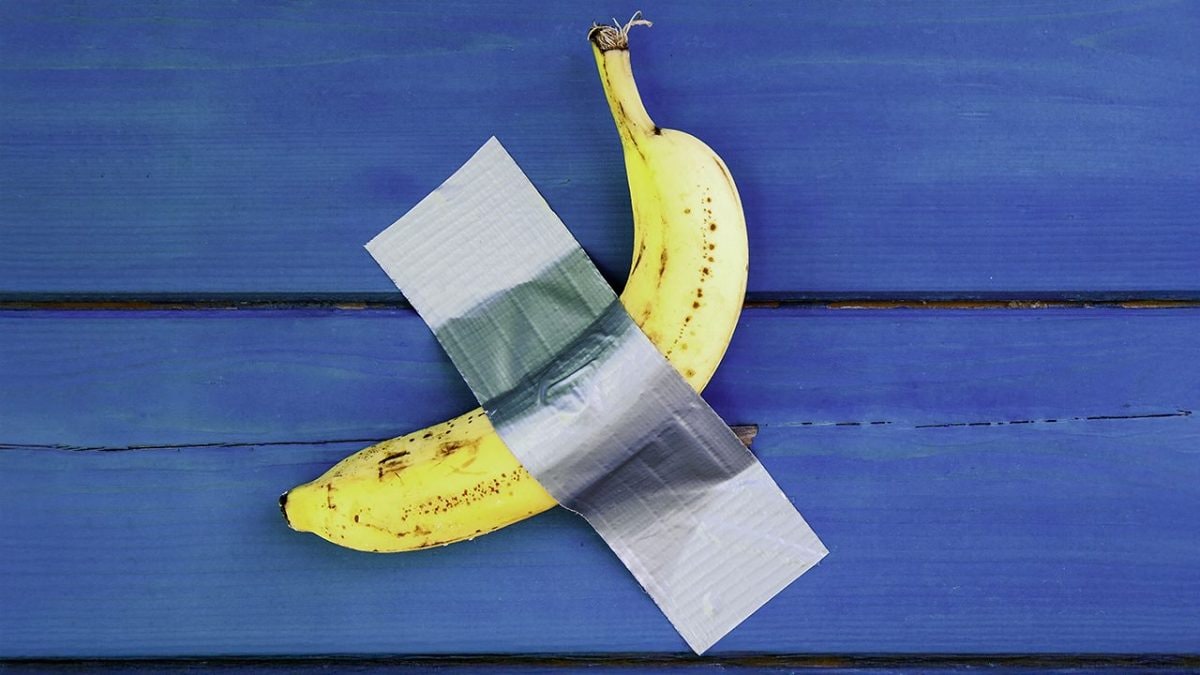 opere arte scambiate per oggetti comuni