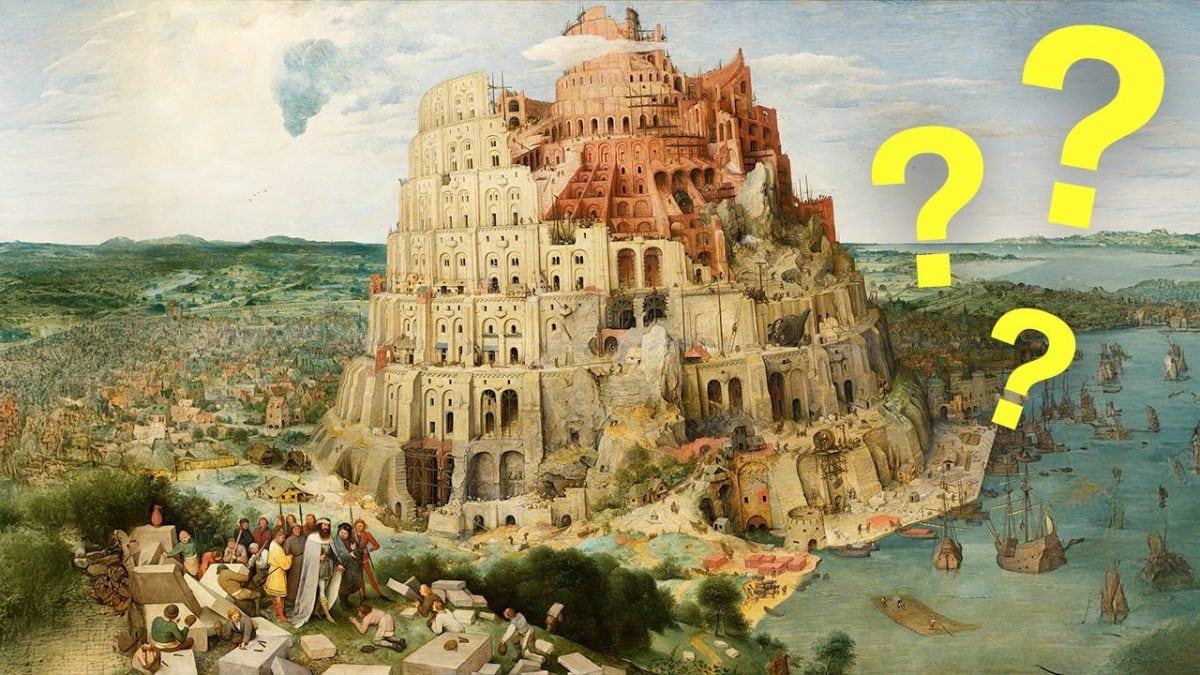 torre di babele davvero esistita bibbia genesi ebrei