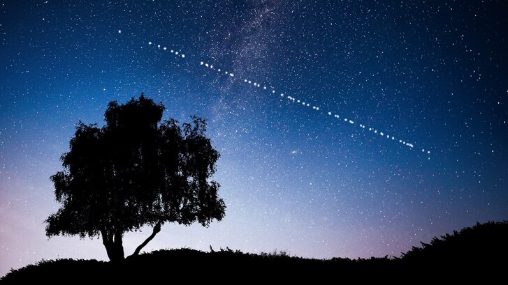 Trenino di Starlink