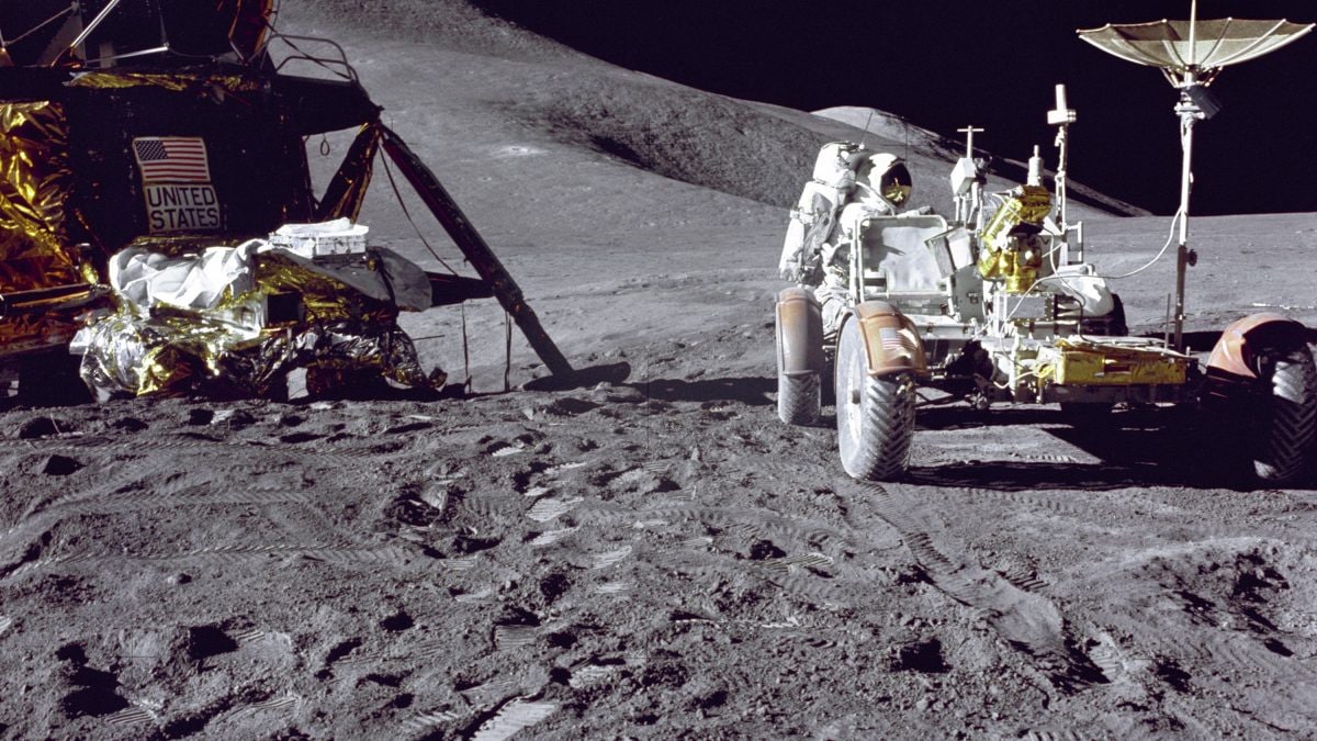Atterraggio sulla luna segni