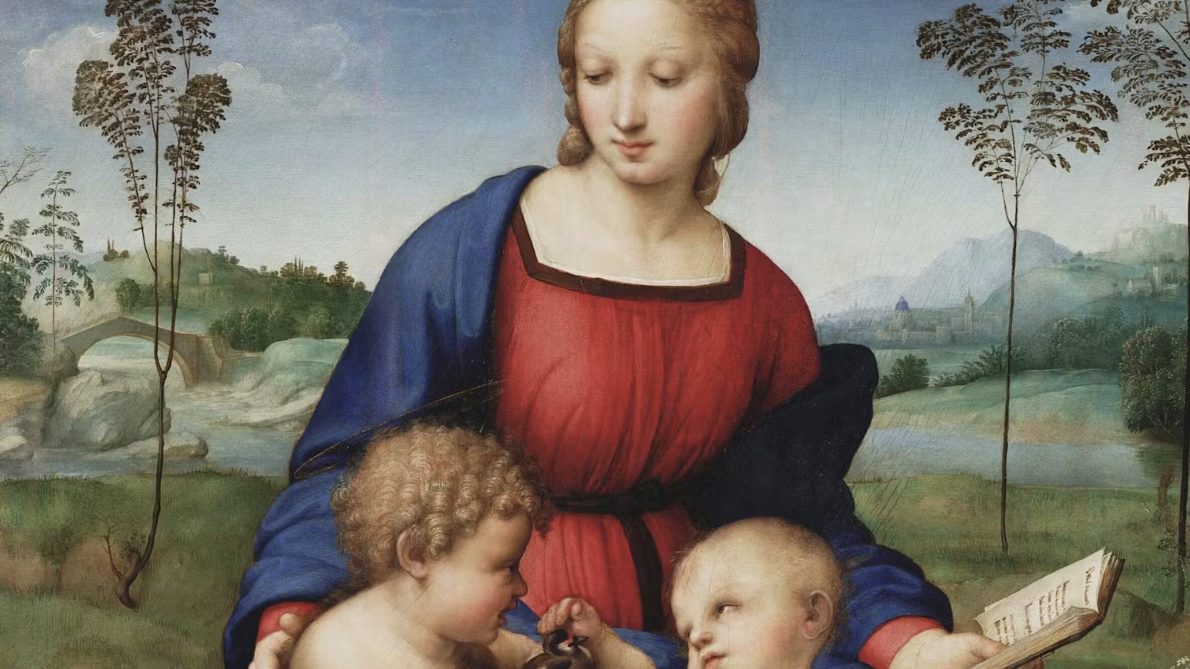Madonna del Cardellino (1506 circa), Gallerie degli Uffizi, Firenze (pubblico dominio)\