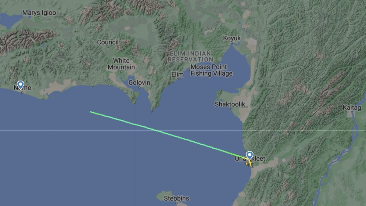 aereo disperso alaska