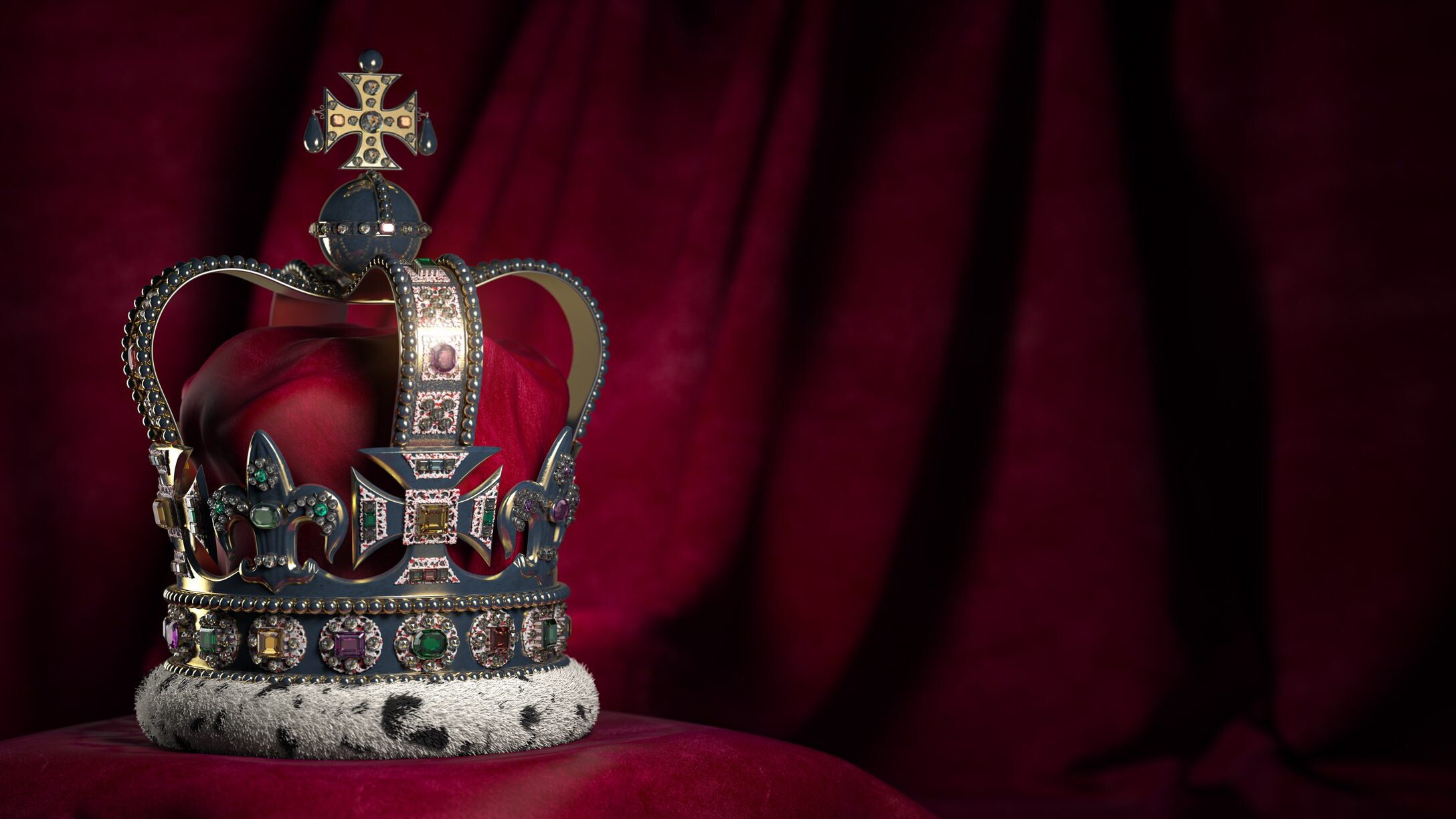 gioielli corona inglese