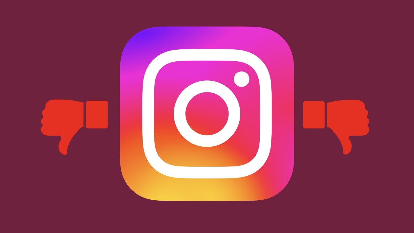 Instagram dislike