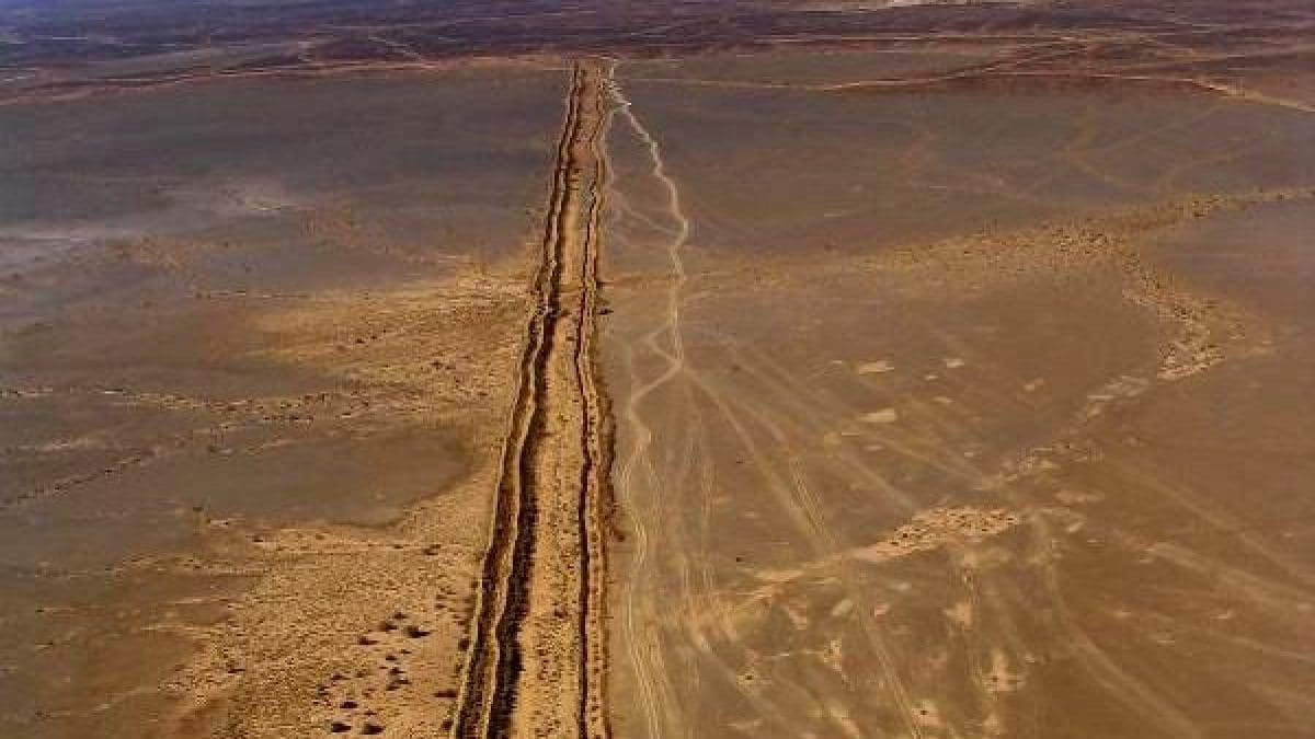 muro sabbia marocco sahara occidentale