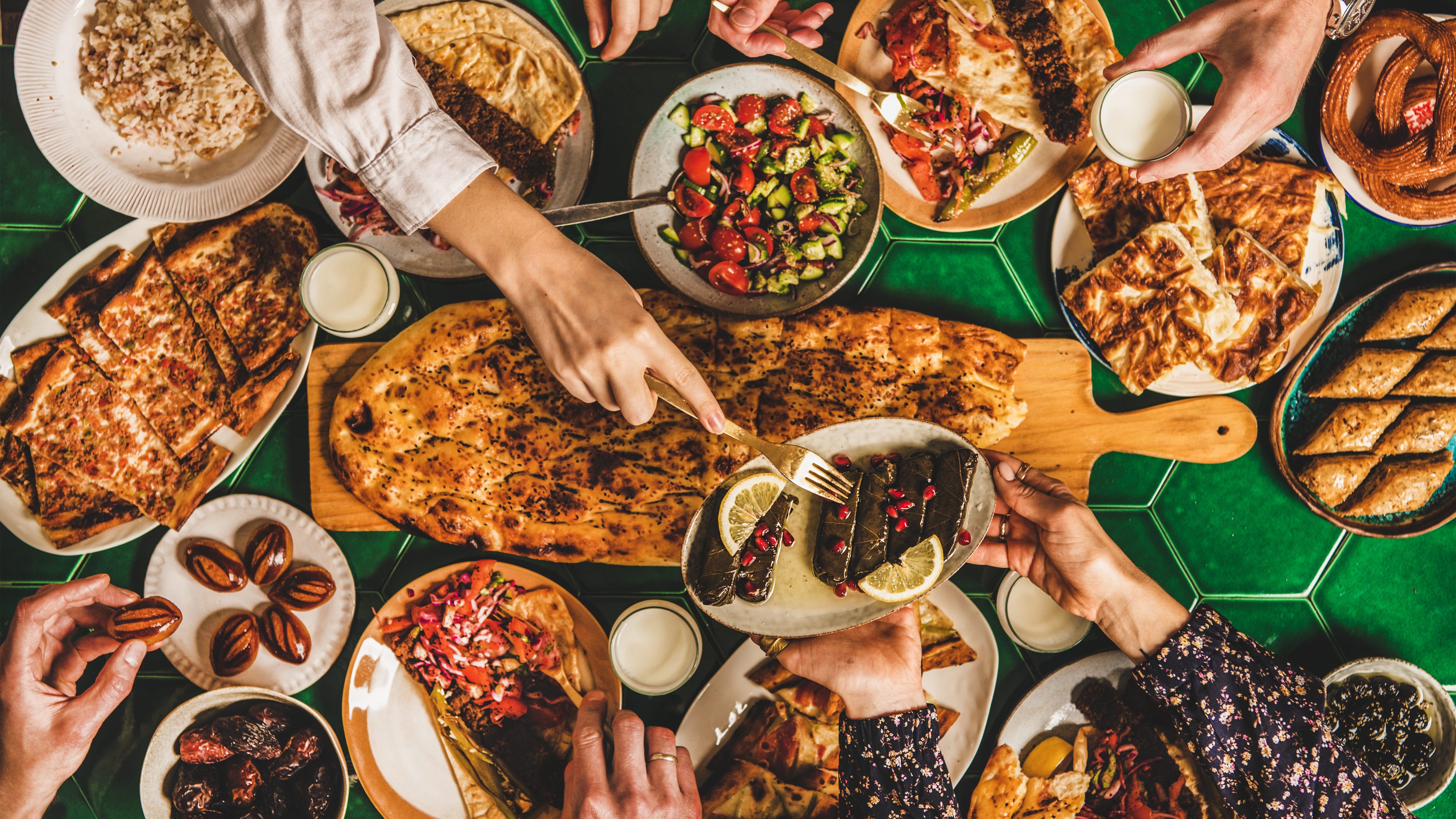 pranzo musulmano