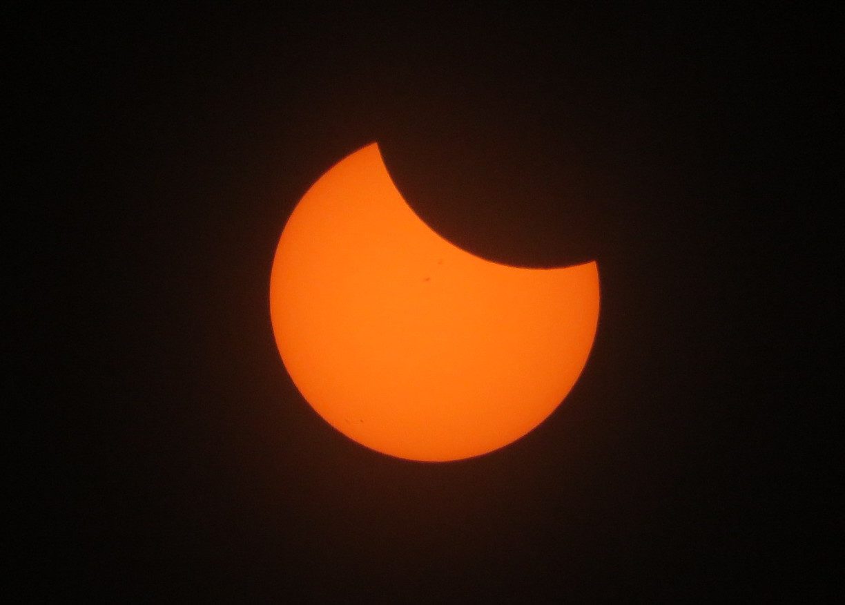 eclissi solare parziale