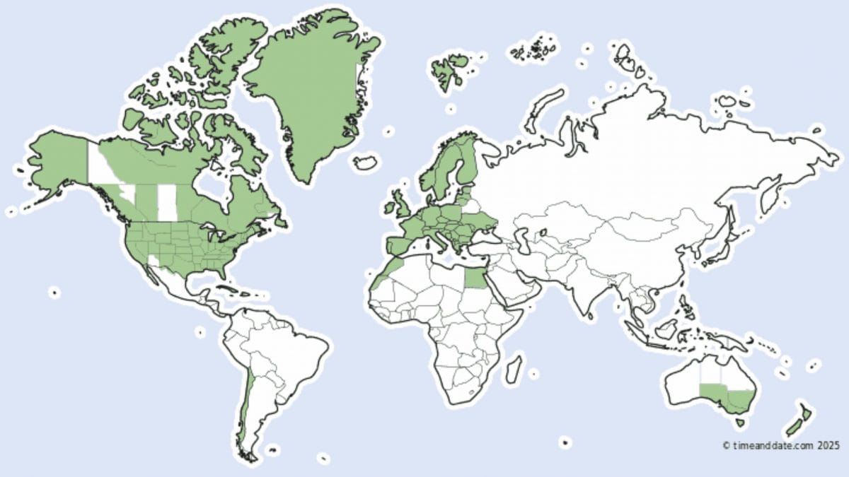 paesi ora legale 2025