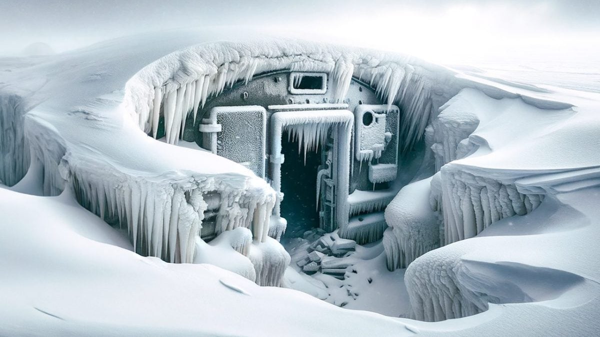 bunker di ghiaccio