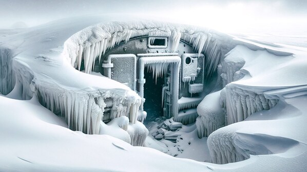 bunker di ghiaccio