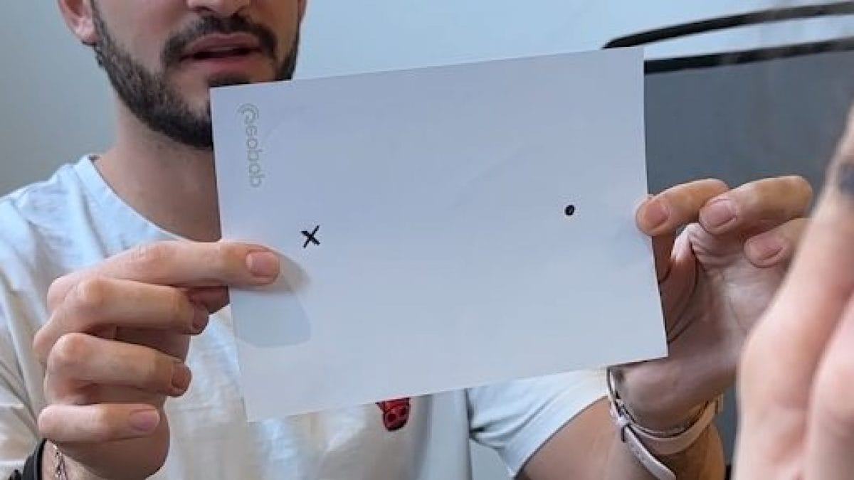 punto cieco esperimento