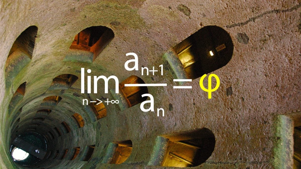 san patrizio pozzo sezione aurea