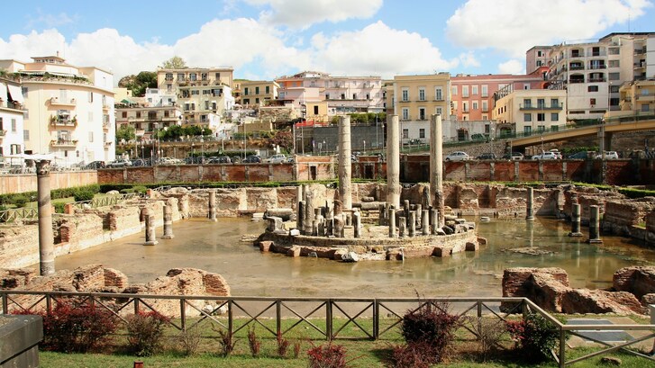 tempio serapide pozzuoli bradisismo
