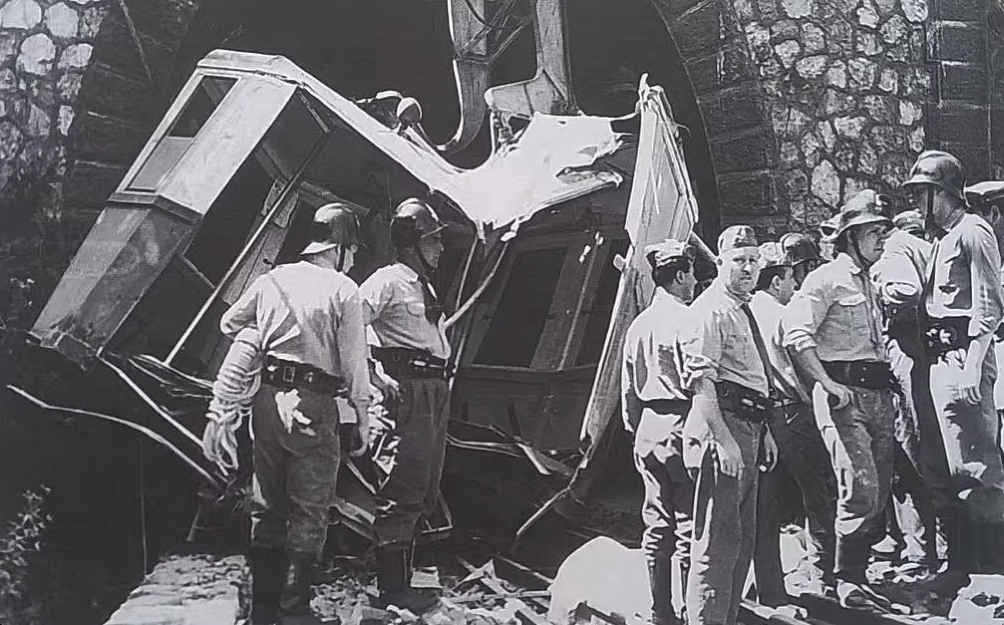 incidente funivia faito 1960