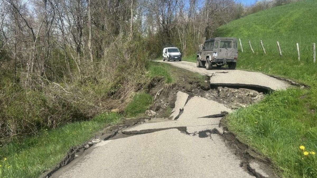 frana appennino modenese