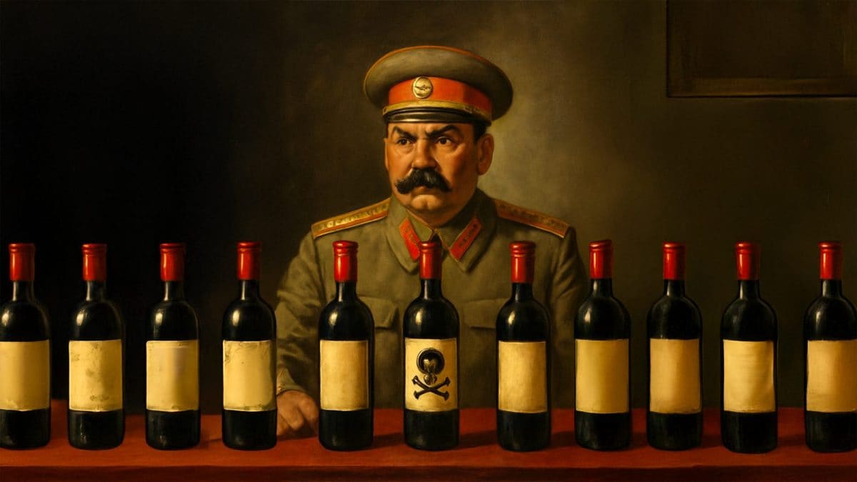 dittatore bottiglie di vino