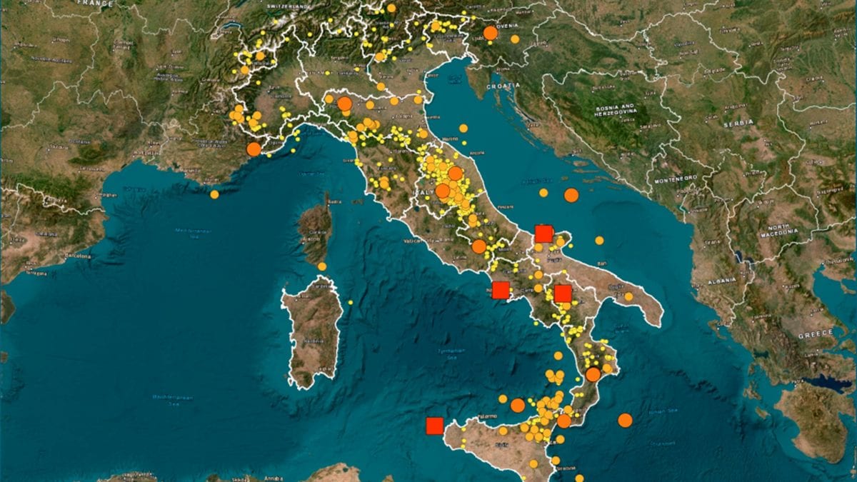 italia terremoti marzo 2025