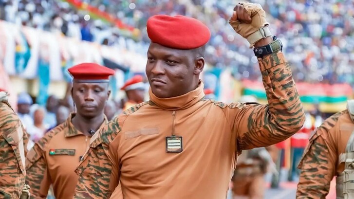 Ibrahim Traoré copertina