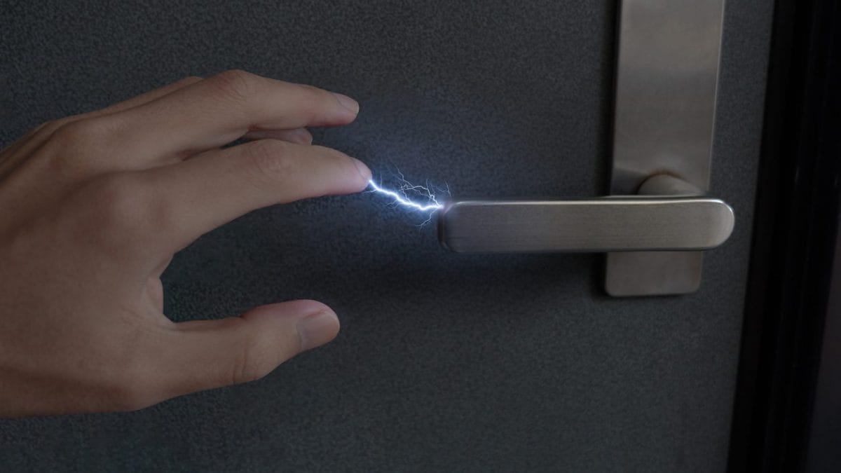 scossa dito effetto punta