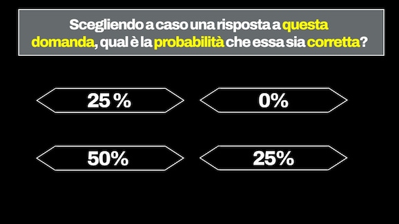 paradosso probabilistico domanda