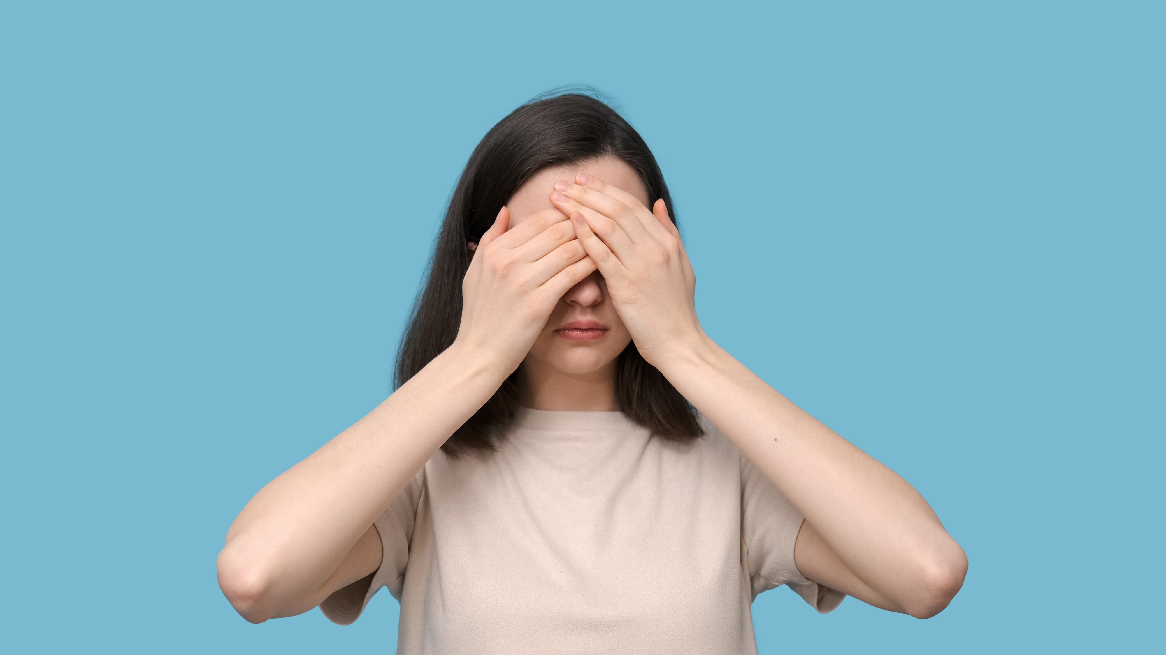 prosciutto davanti agli occhi