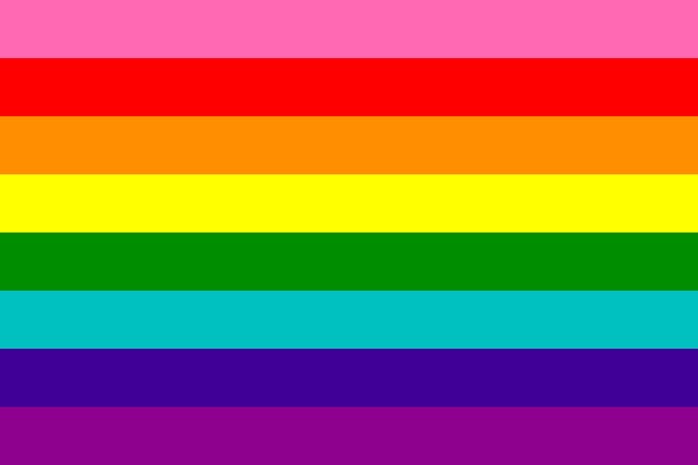 Bandiera originale a otto colori