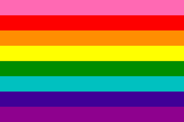 Bandiera originale a otto colori