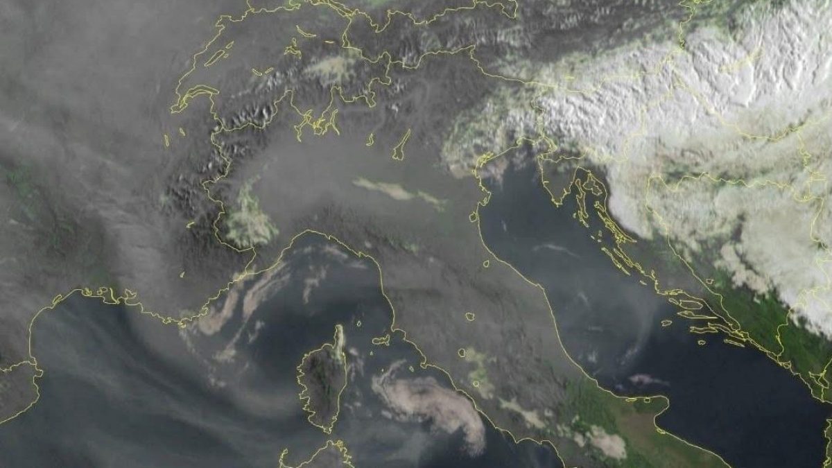 polveri sottili italia incendi canada