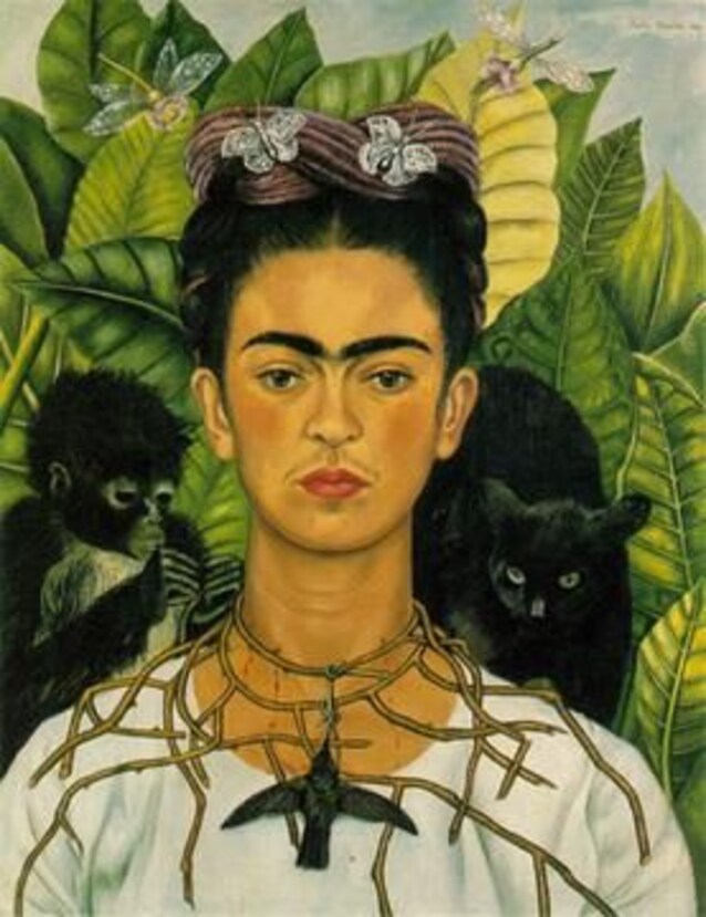 Autoritratto con collana (1940)