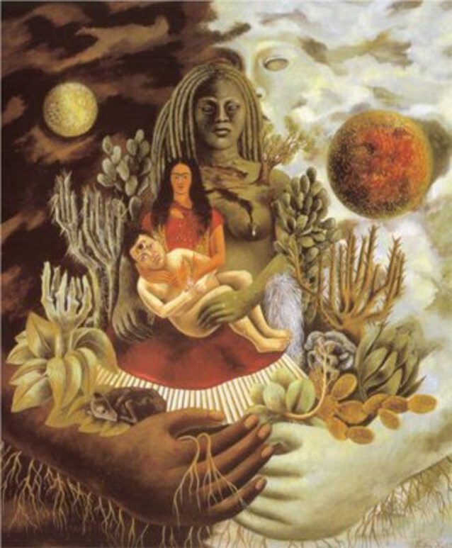 El abrazo de amor de el universo, la tierra (México), yo, Diego, y el Señor Xolotl (1949)