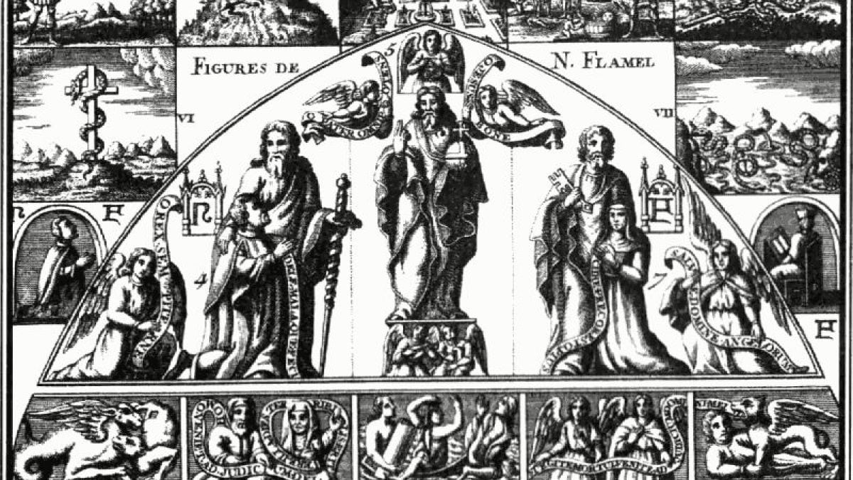 La pietra tombale di Flamel