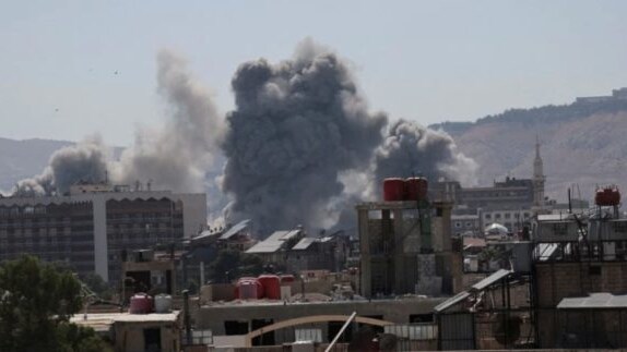 bombardamenti siria