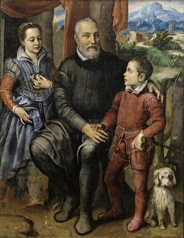 Sofonisba Anguissola, Ritratto della Famiglia Anguissola, circa 1559