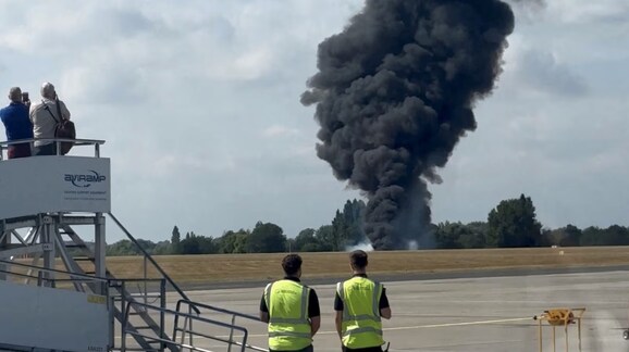 incidente aereo londra