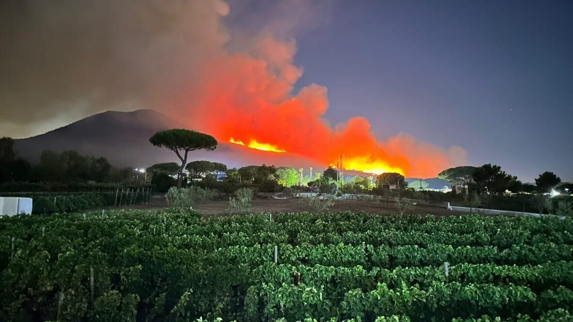 incendio Vesuvio