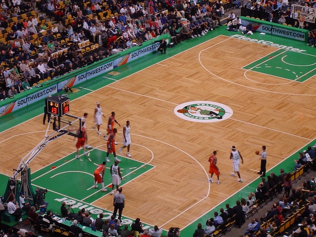 TD garden Boston Celtics