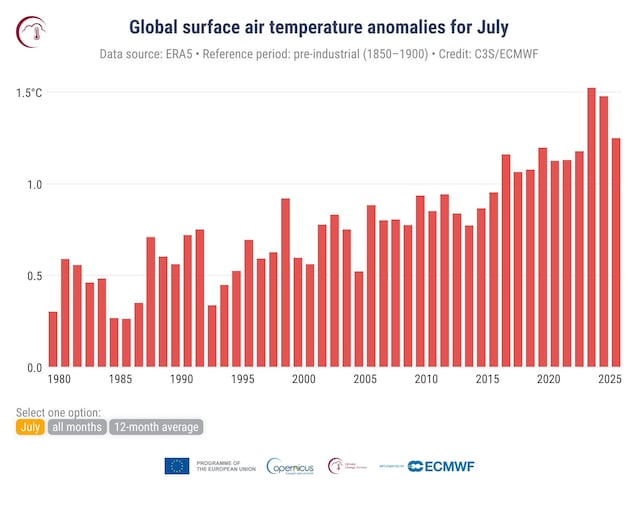 temperature luglio