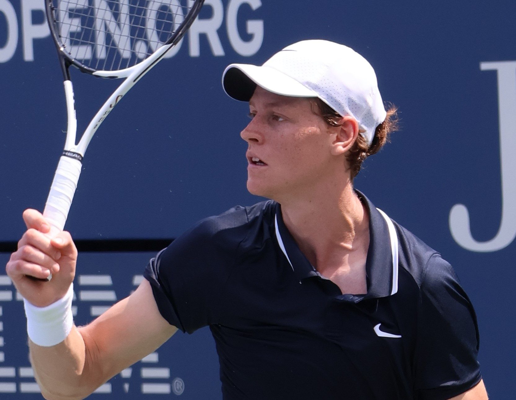 Jannik Sinner agli US Open 2024 Credit: Hameltion, CC BY-SA 4.0 , via Wikimedia Commons