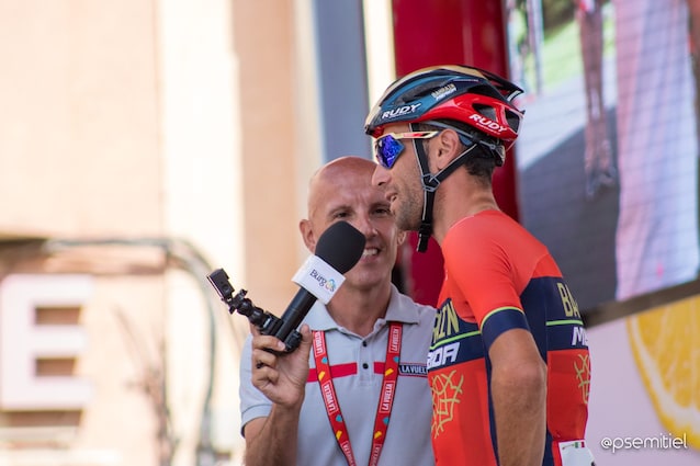 Vincenzo Nibali alla Vuelta a España 2018, tappa 7 - Wikimedia Commons