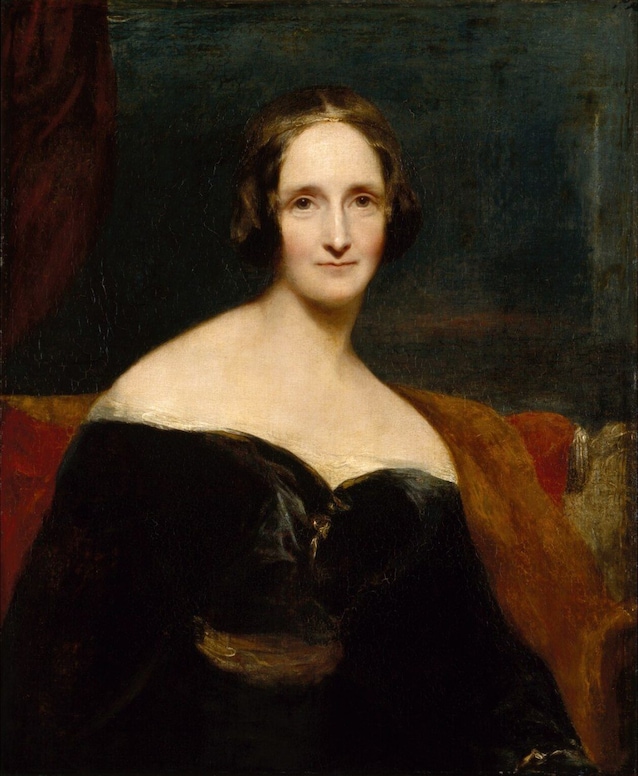 Ritratto di Mary Shelley (Wikimedia commons)
